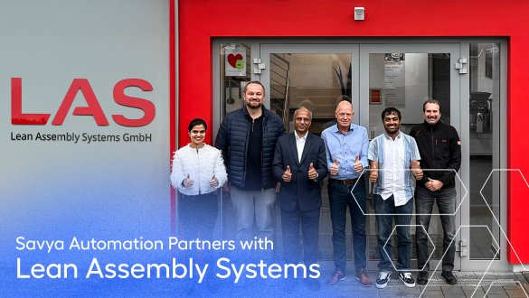 Savya Automation Partners with Lean Assembly Systems (LAS) 